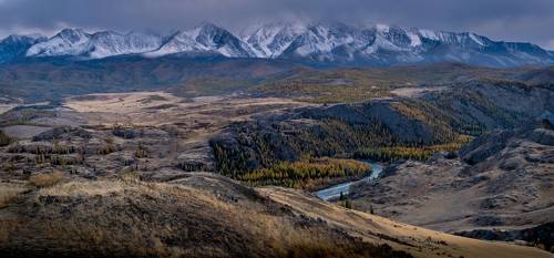 Курайская степь. Урочище Таджилу