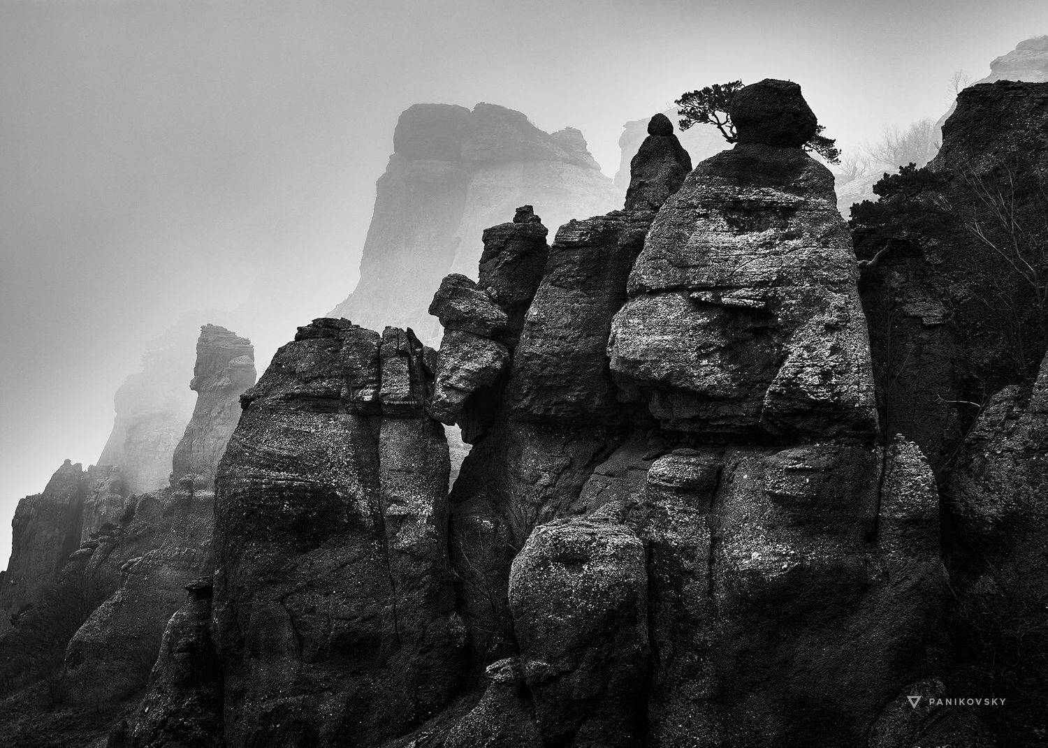 Демерджи, Крым, Алушта, Туман, Паниковский Виктор