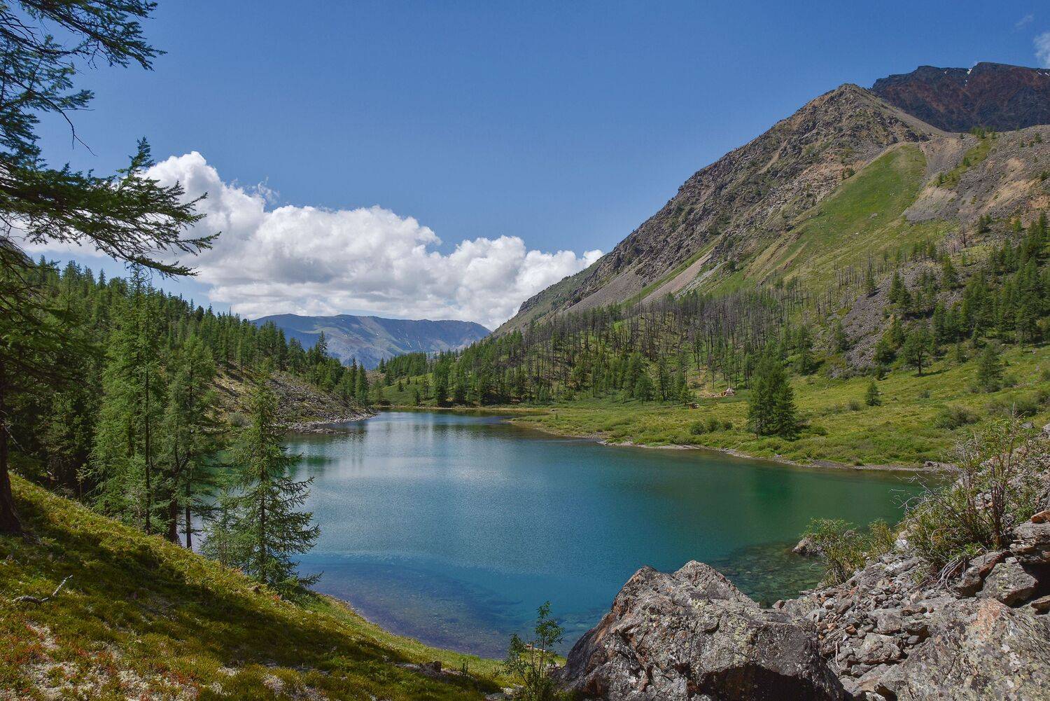алтай, горы, куектанарское озеро, лето, Кетова Вера
