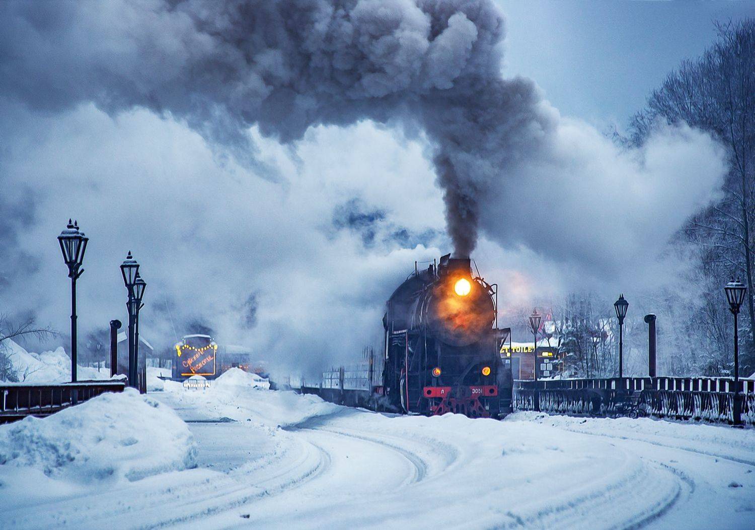 рускеала, карелия, зима, экспресс, Владимир Липецких