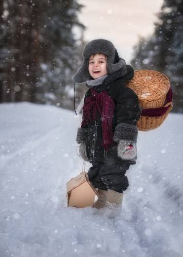 Зимним днем