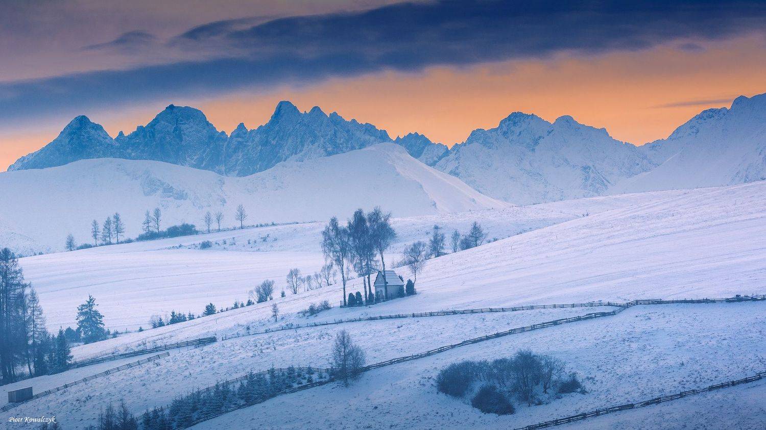polska, kacwin, zima, kapliczka, tatry, Kowalczyk Piotr