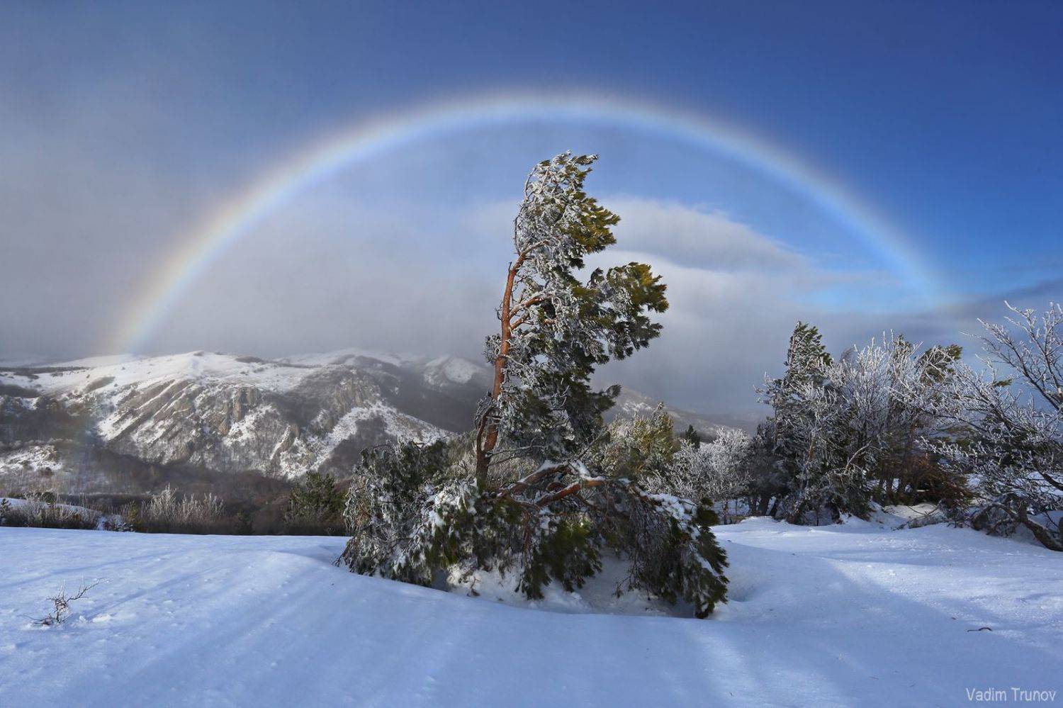 крым, демерджи, радуга, Вадим Трунов