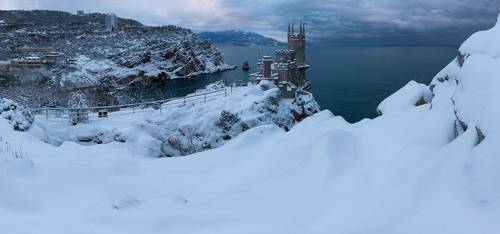 Зима в Ялте