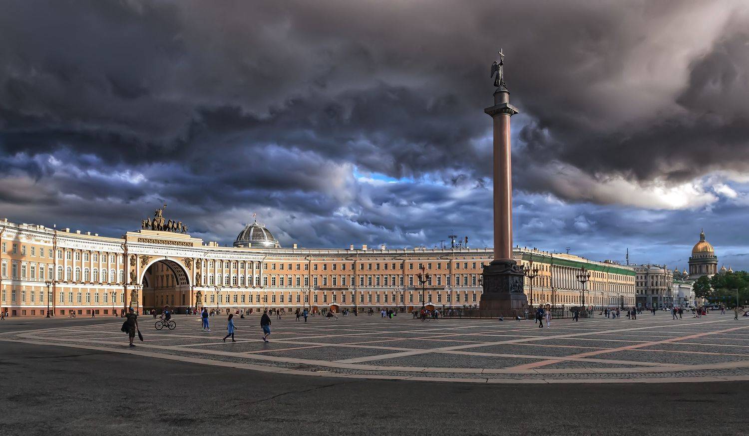город площадь архитектура монумент небо тучи день, Тамара