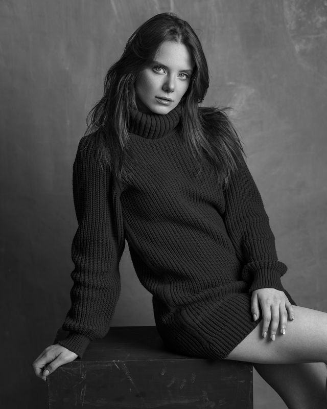 portrait, blackandwhite, lighting, studio, mh_shabani,  berna фото превью