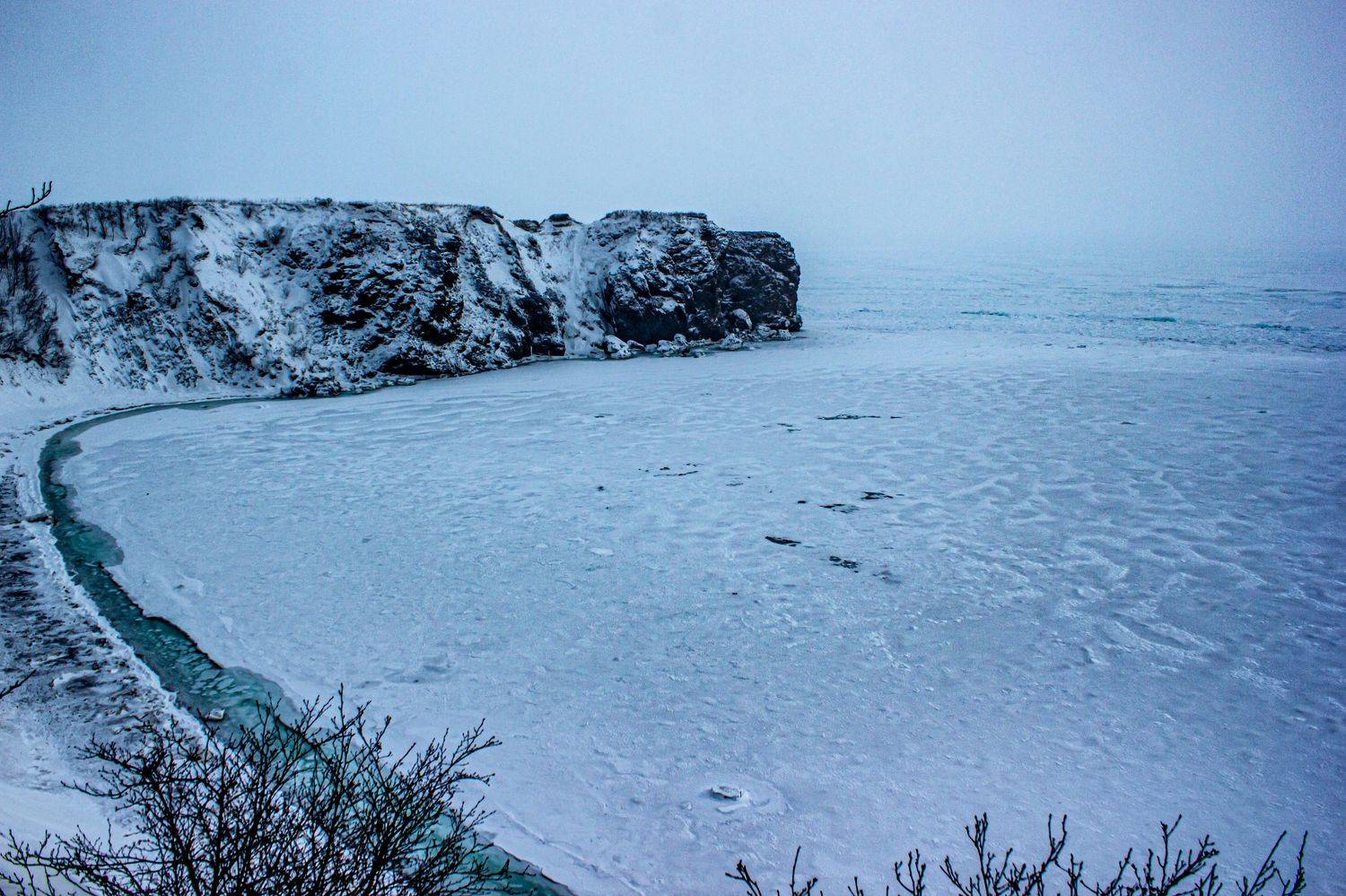горы море лед снег океан вода берег пейзаж , Сергей Лашнев