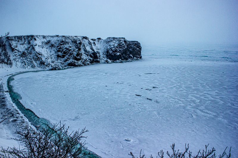 горы море лед снег океан вода берег пейзаж   фото превью
