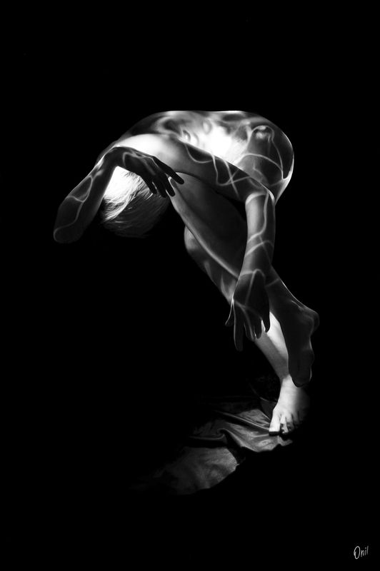 светографика body painting фото превью