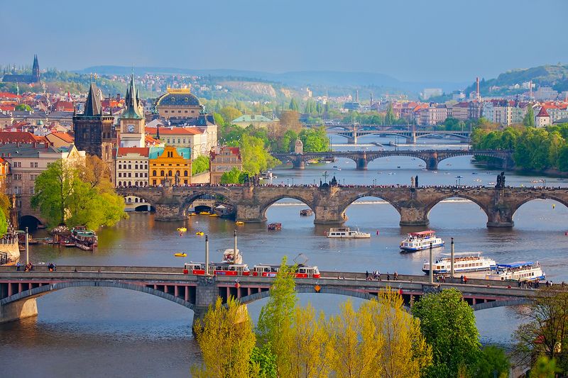 Пражские мосты, Чехия фото превью