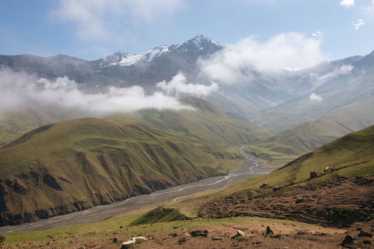 горный дагестан, гора базардюзю,  долина реки сельды, Кетова Вера