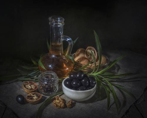 Масло,орехи,маслины