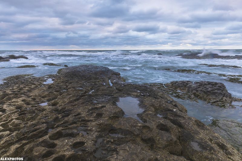 Шторм на Каспии фото превью