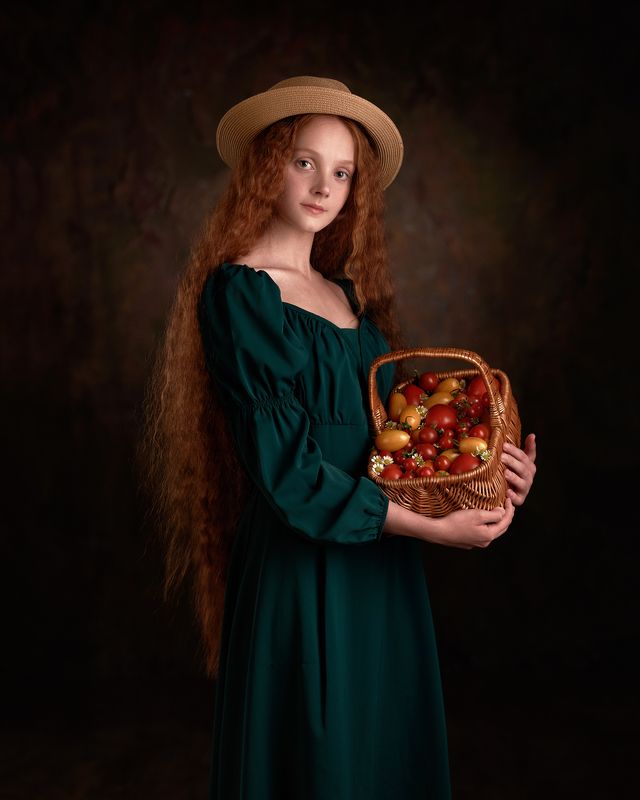 pyzhikphoto, портрет, классика, классический портрет, портрет девушки, женский портрет, portrait, classic, art, красавица Портрет Дарьи фото превью