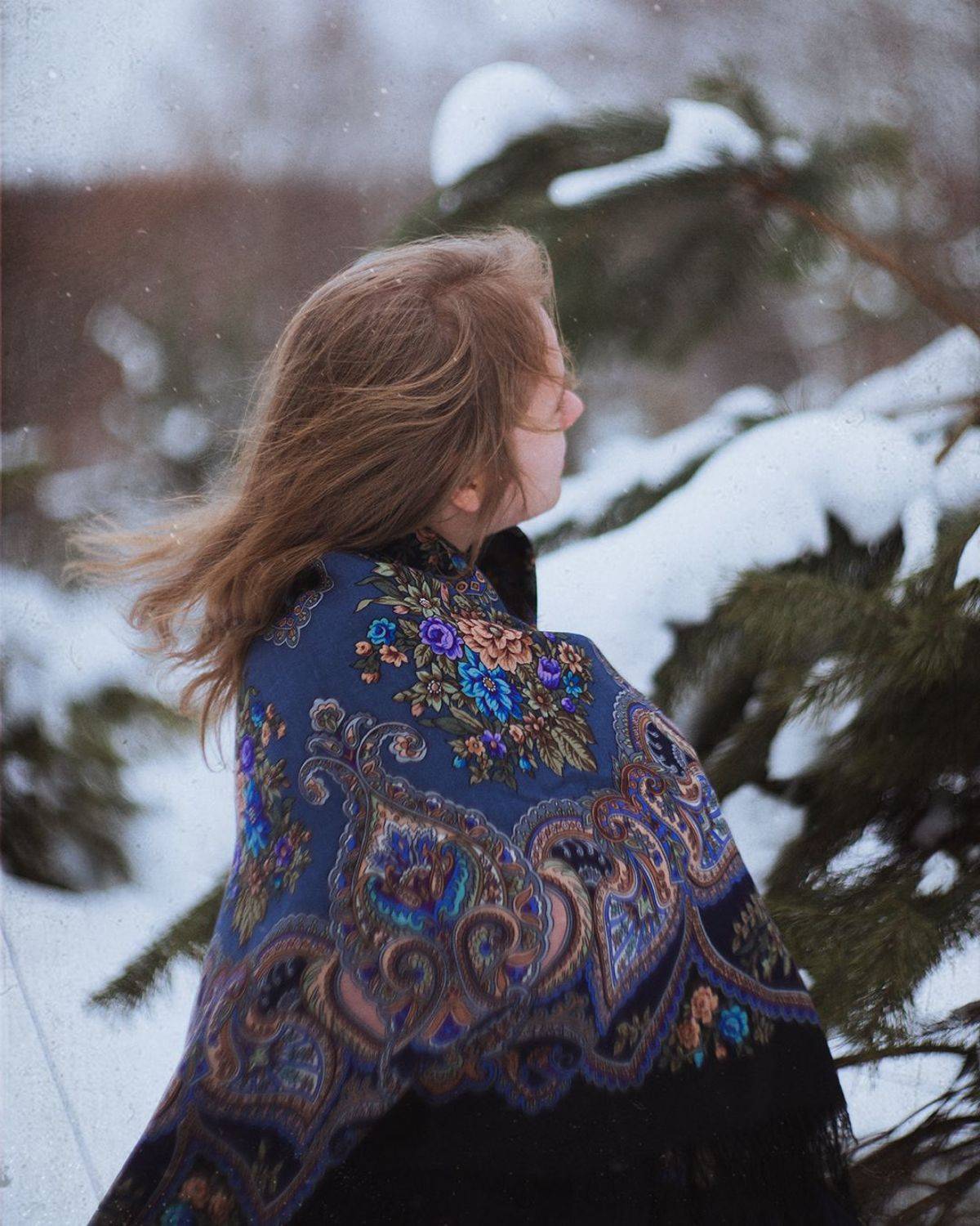 Портрет, фотосессия, зима, русская зима, лес, гелиос, Башкатова Юлия