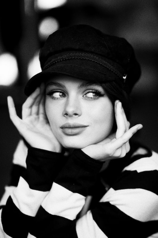 Даша в черно-белом. фото превью