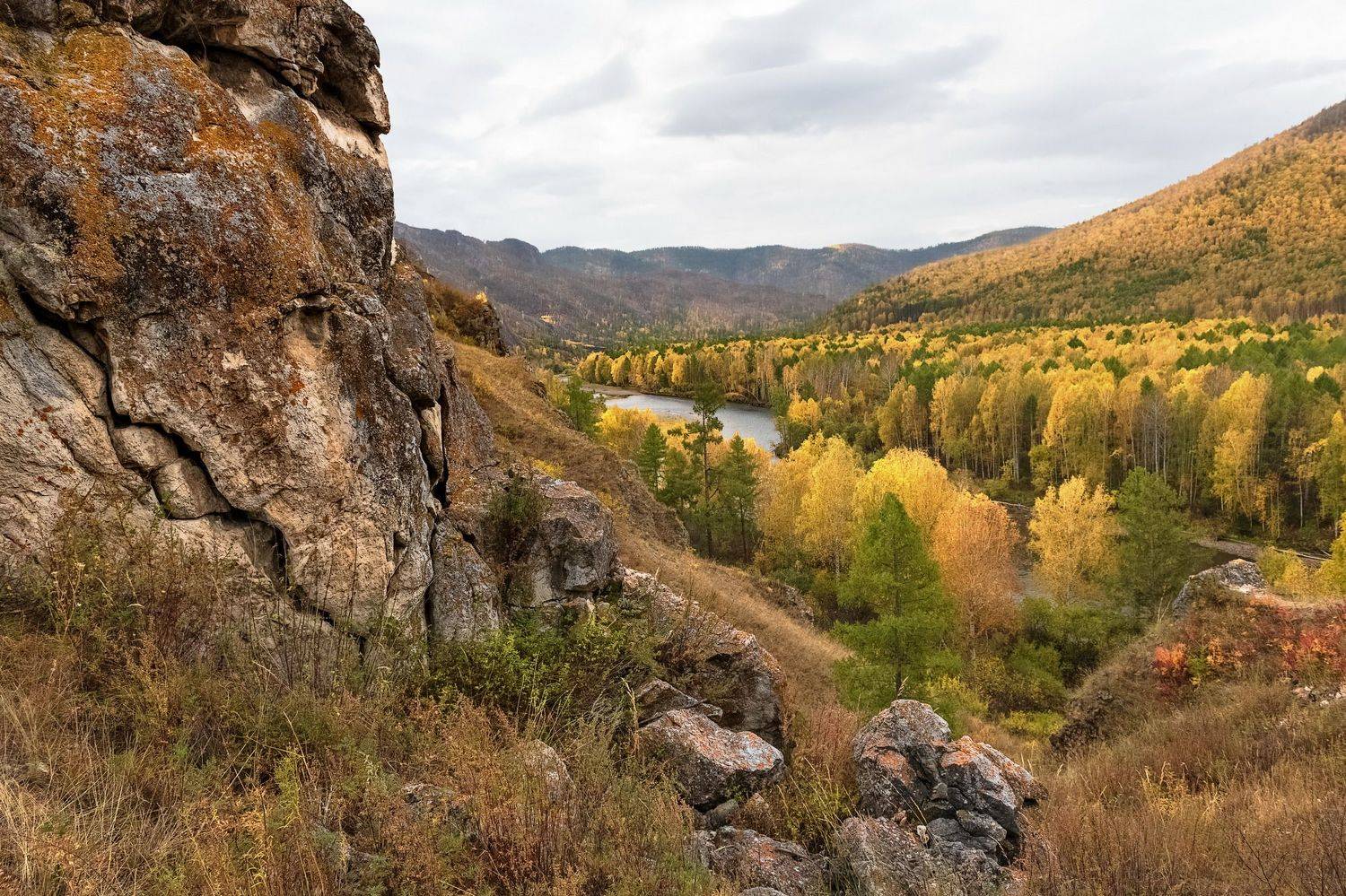 хакасия, тропа предков, осень, Марина Фомина