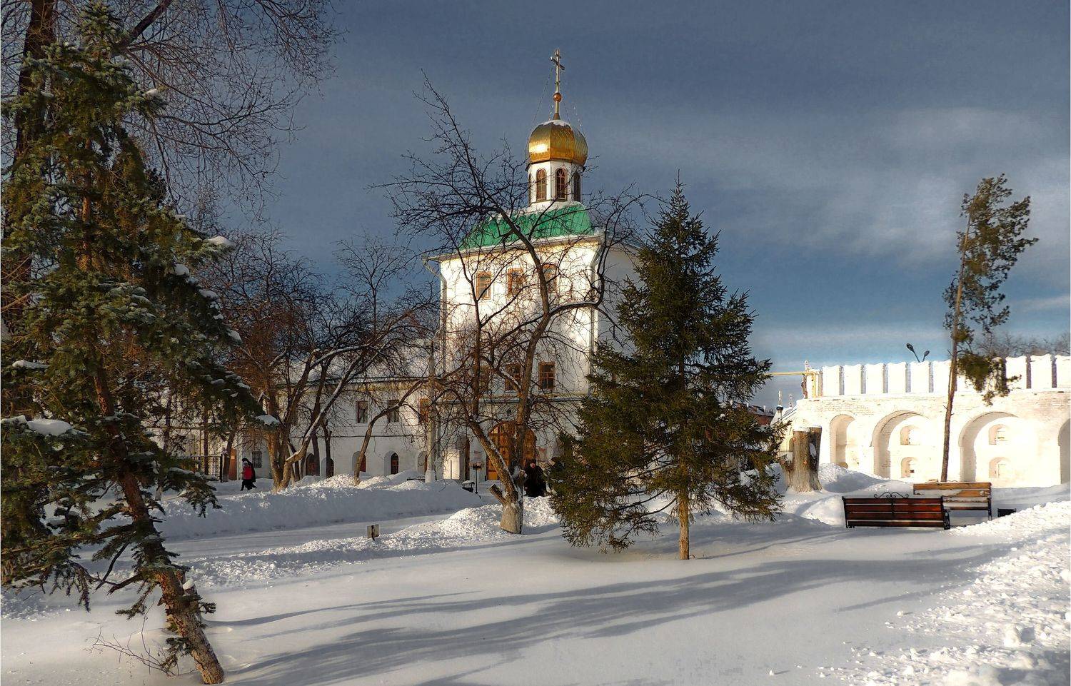 надвратная церковь иоанна богослова,свято-успенский далматовский мужской монастырь,курганская область, Марков Сергей