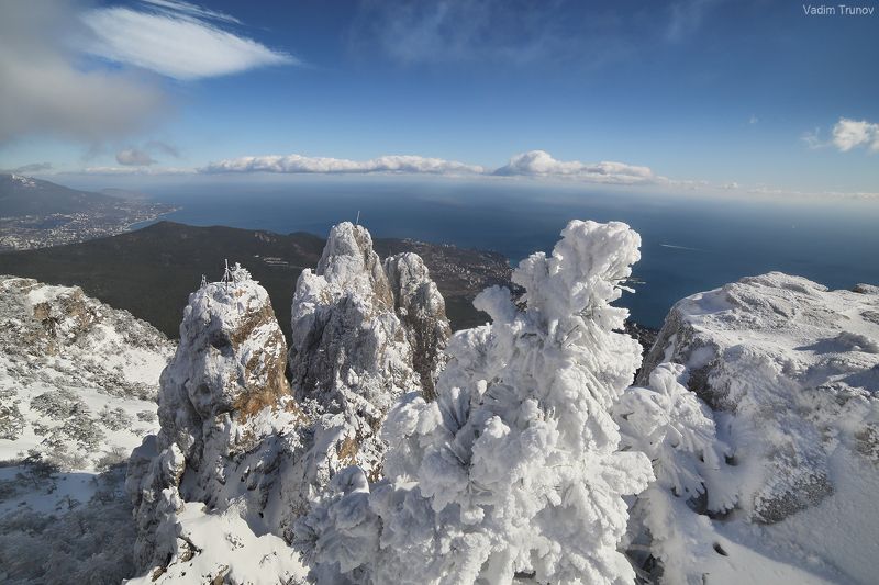 крым, демерджи, ай-петри, чатыр-даг Зимний Крым фото превью