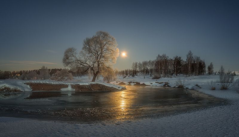 Лунная ночь фото превью