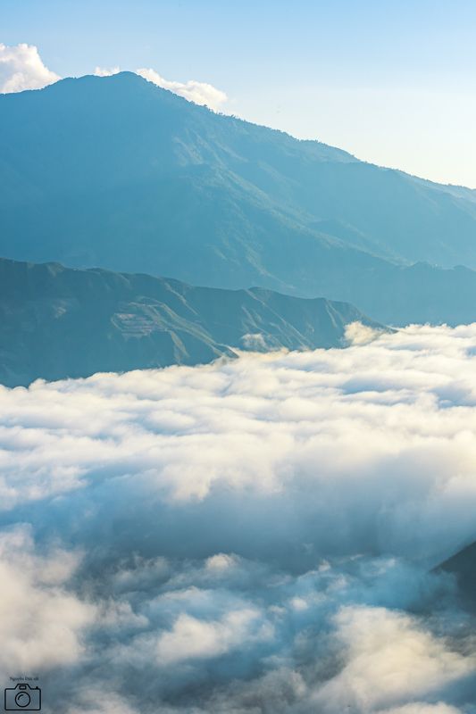 the sea of ​​clouds фото превью