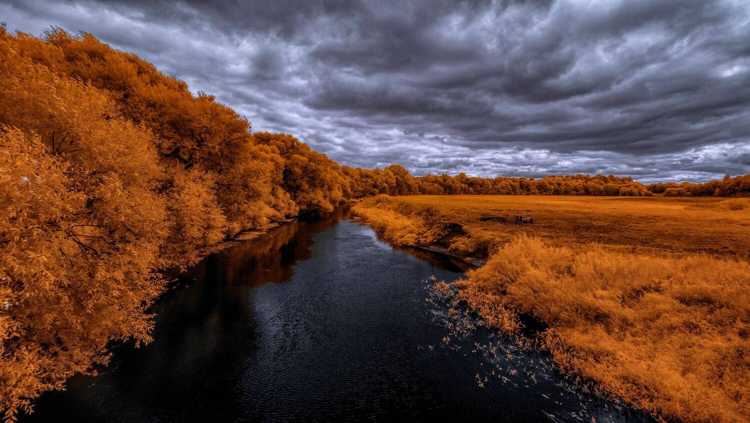 infrared,ик-фото,инфракрасное фото, инфракрасная фотография, пейзаж, лето,  Sixten (Сергей)