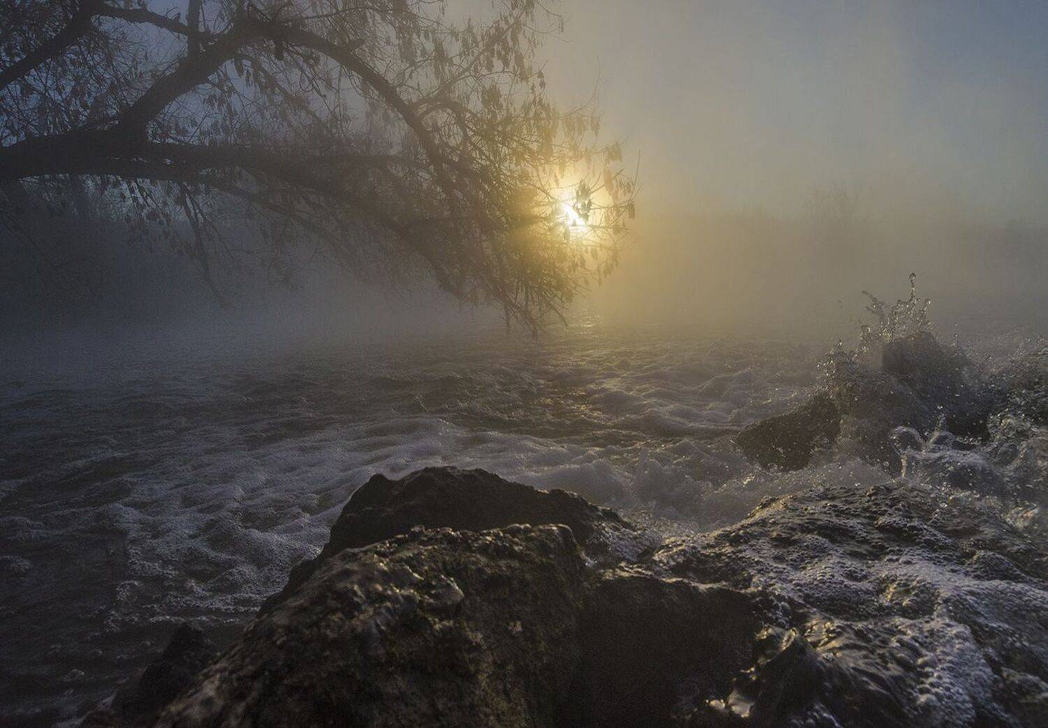 утро, рассвет, весна, озеро горячка, косая гора, Михаил Агеев