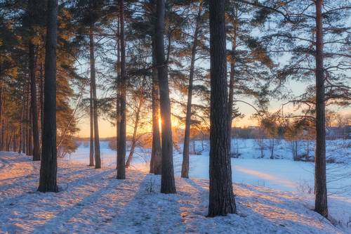 Мартовский закат
