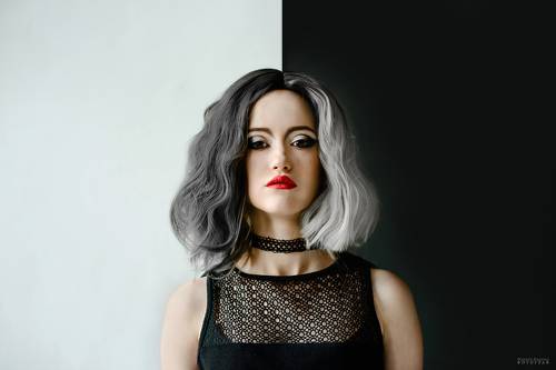 Чёрное и белое