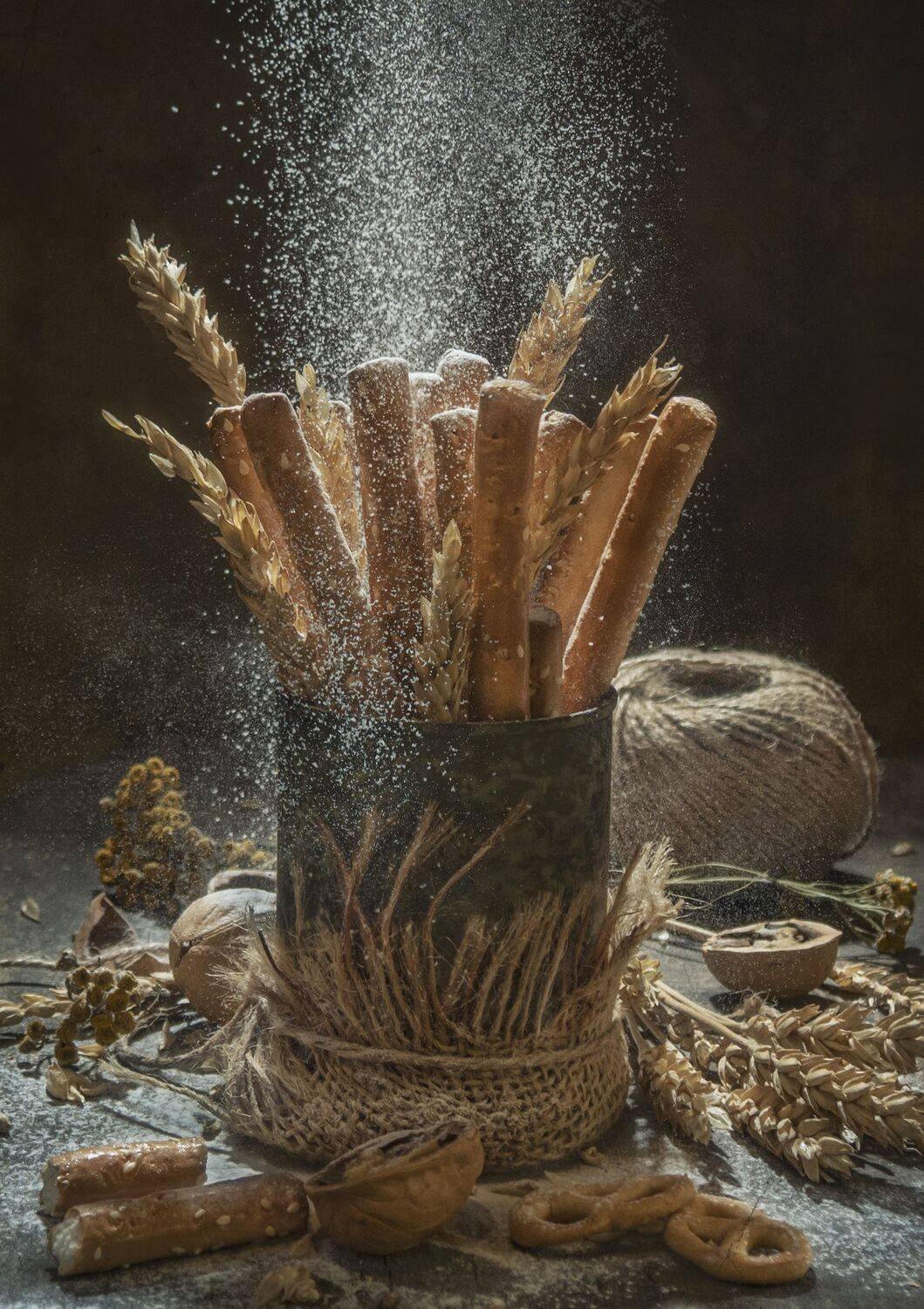 палочки,мука,тесто,еда,орехи, Володин Владимир Владимирович