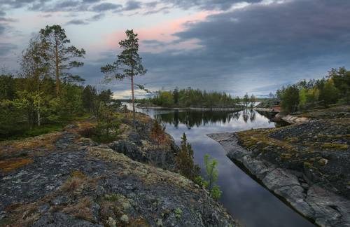 Вечер на Ладоге