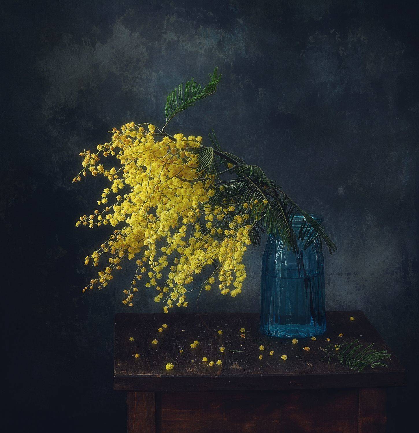 натюрморт,весна,мимоза,цветы, Наталия К