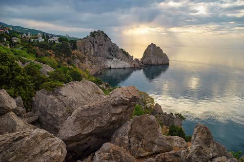 Голубой залив . Кацивели .