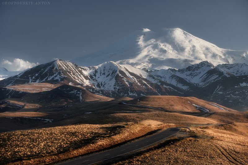 Эльбрус, пейзаж, горы, дорога Фототур в Кабардино-Балкарию фото превью