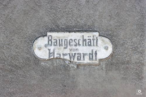 «Baugeschaft von  Harwardt»