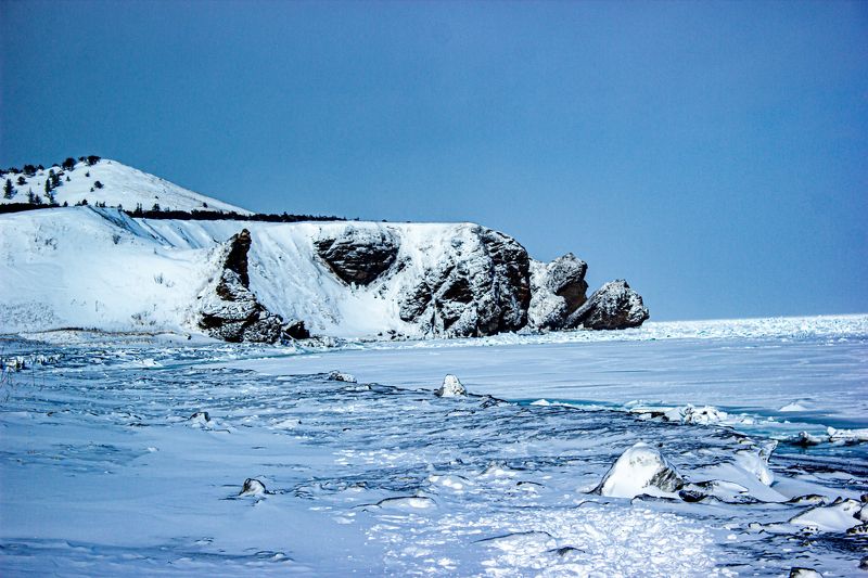 горы море лед снег океан вода берег пейзаж   фото превью