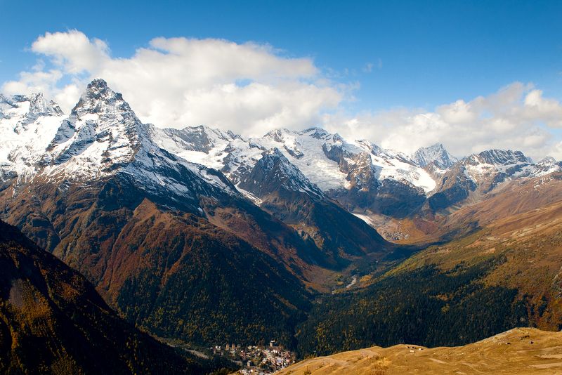 домбай, горы Домбай фото превью