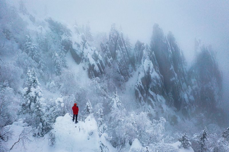 урал, таганай, двуглавая сопка, митькины скалы, Мгла фото превью