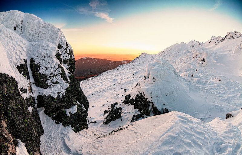Рассвет на сухогорскомкамне фото превью