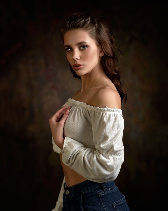 pyzhikphoto, портрет, классика, классический портрет, портрет девушки, женский портрет, portrait, classic, art, красавица Портрет Марии фото превью