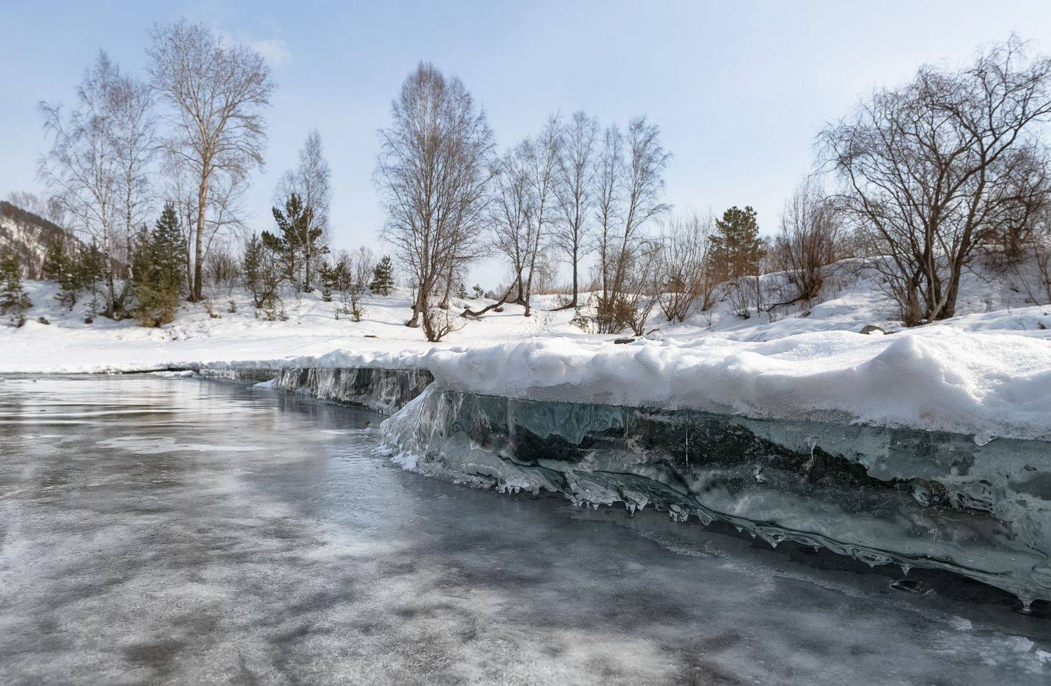 берега,  сибирь, лед, весна, Марина Фомина