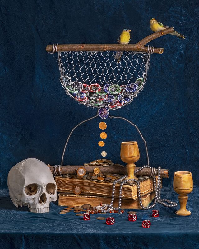 череп, азарт, арт Анатомия человека - 3: Мечты и осознание фото превью