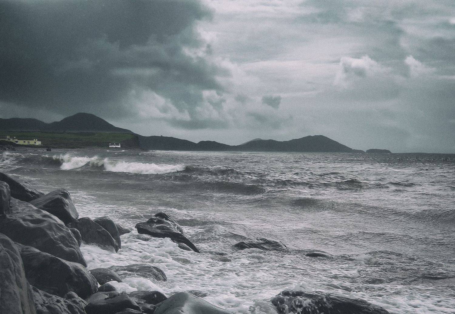 waterville,уотервилль,ирландия, бухта баллинскеллигс, атлантический океан, Лайко Марина