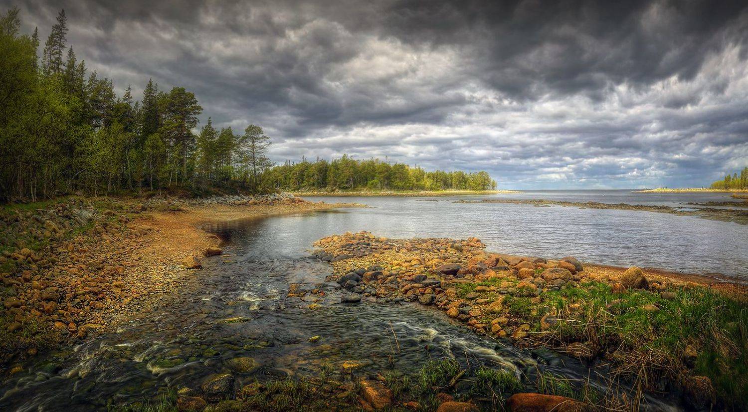 соловки, остров, белое, море, Александр Бархатов