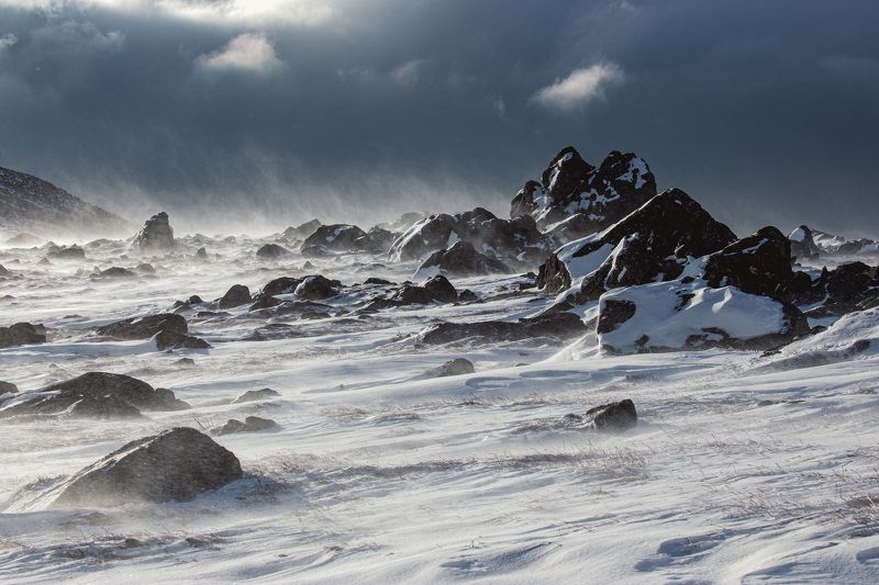 Пурга в горах фото превью