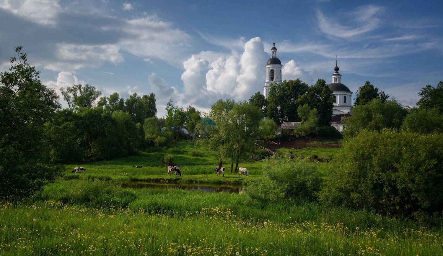 лето, храм, филипповское, Александр Стрельчук
