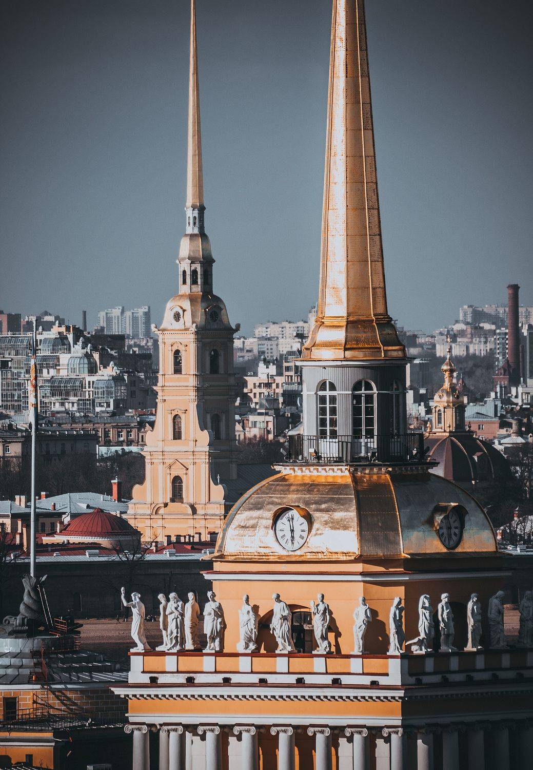 адмиралтейство, петербург, спб, крепость, скульптуры, шпиль, Vladimir Kedrov