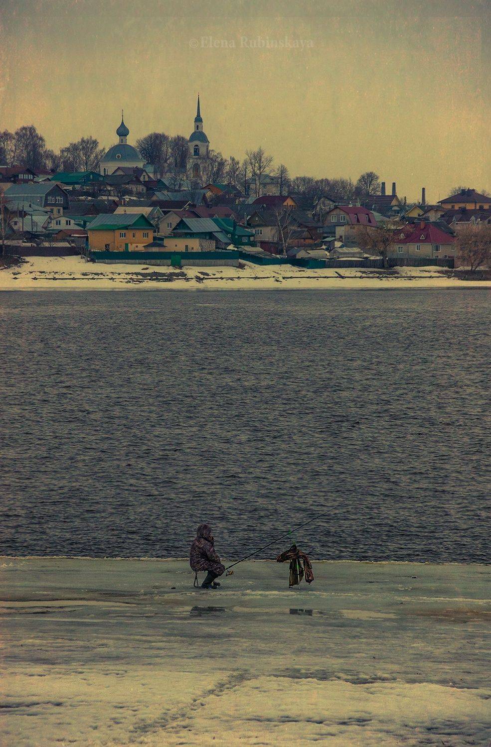 кострома, город, река, волга, Елена Рубинская