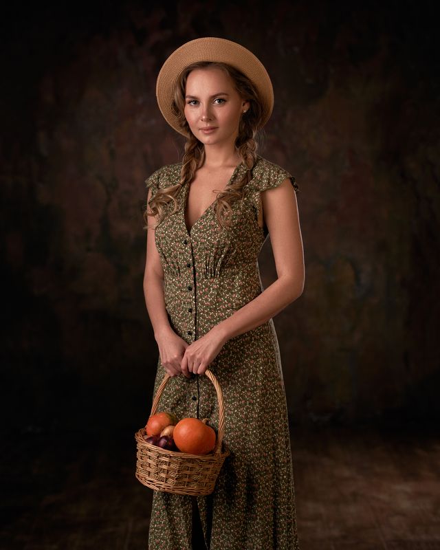 pyzhikphoto, портрет, классика, классический портрет, портрет девушки, женский портрет, portrait, classic, art, красавица Портрет Кати фото превью