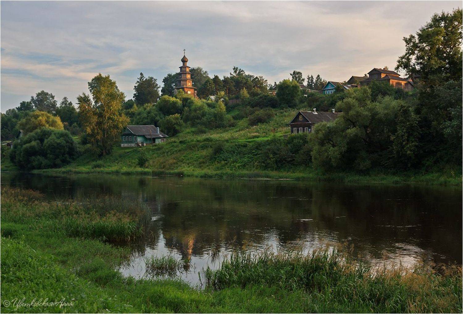 торжок, город, лето, храм, Анна Цветковская